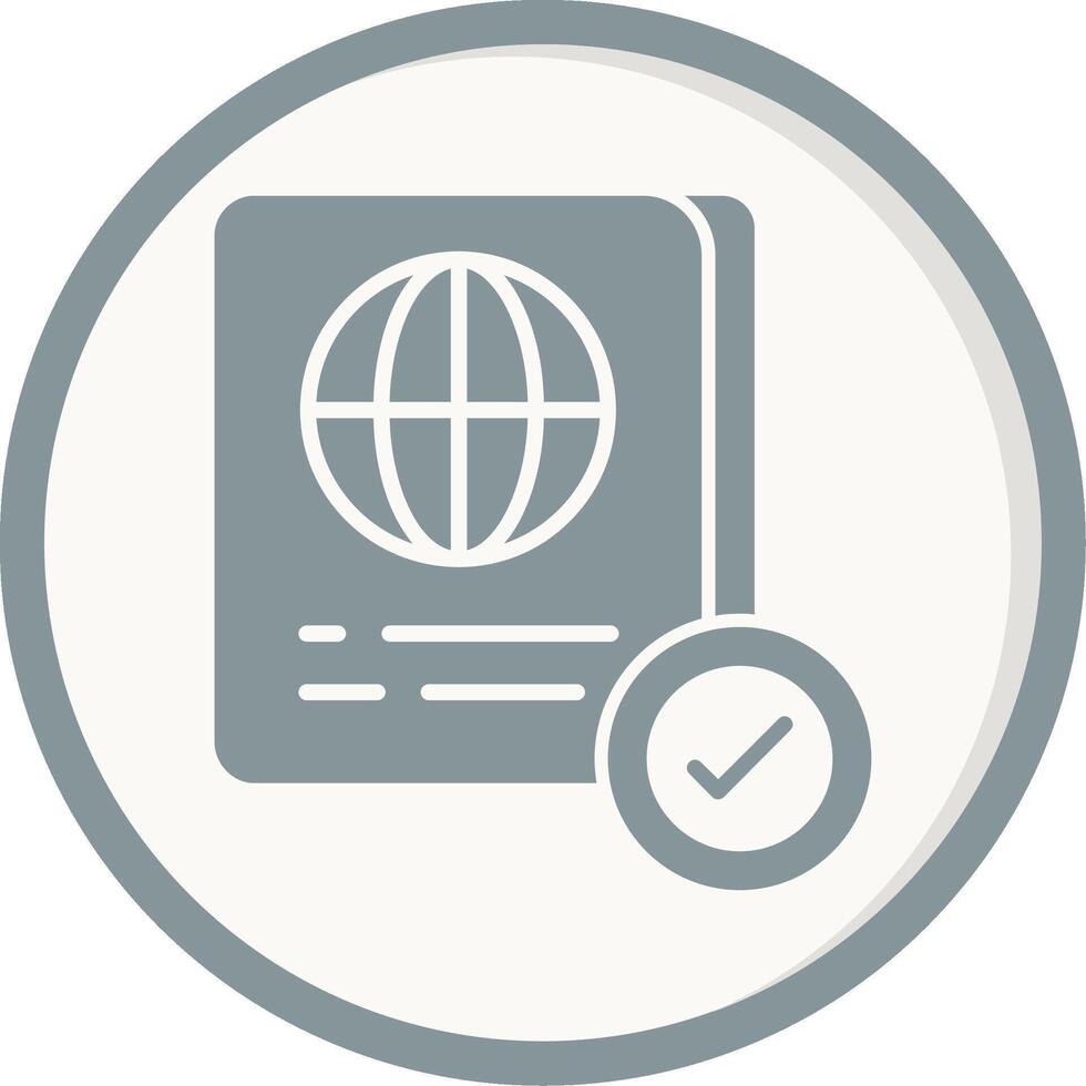 Passport Vector Icon