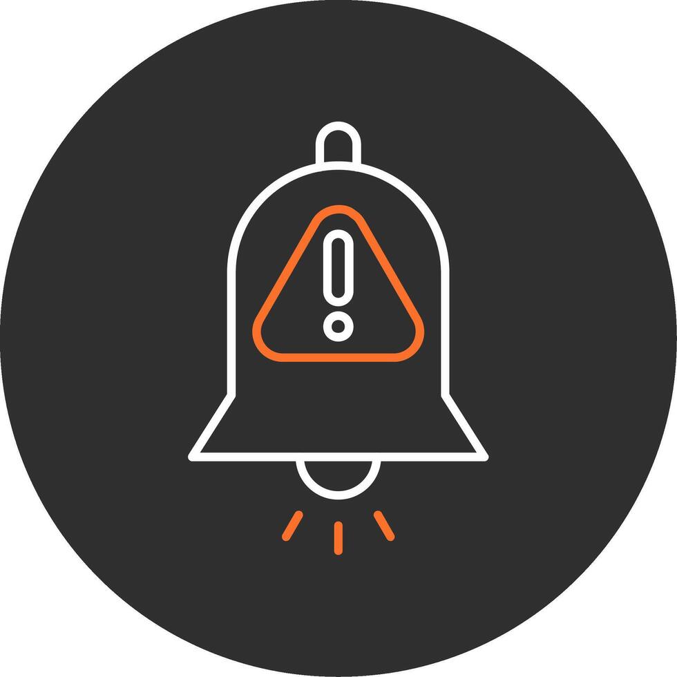 Interruption Blue Filled Icon vector