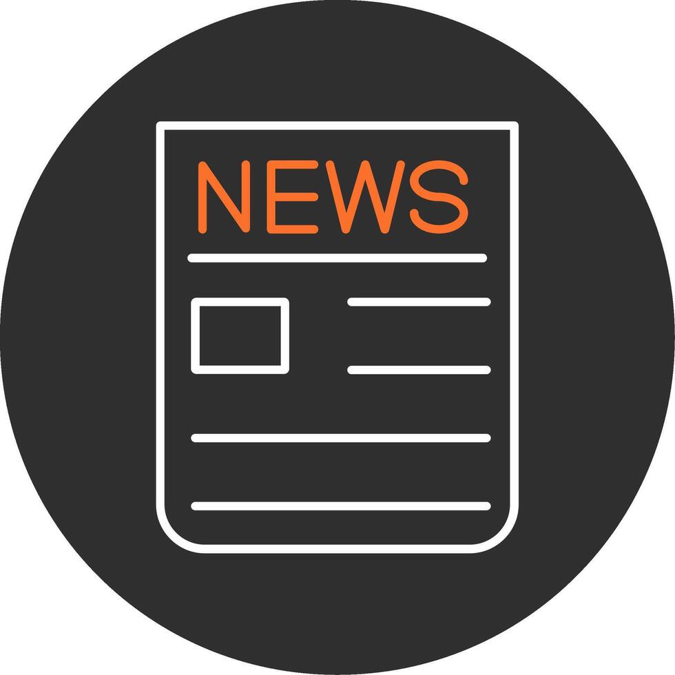 Breaking News Blue Filled Icon vector