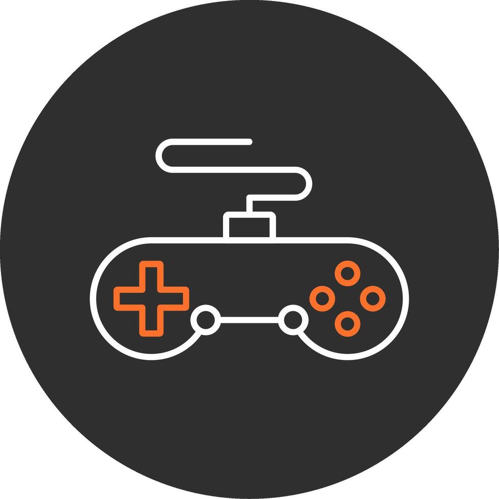 Controllers Blue Filled Icon vector