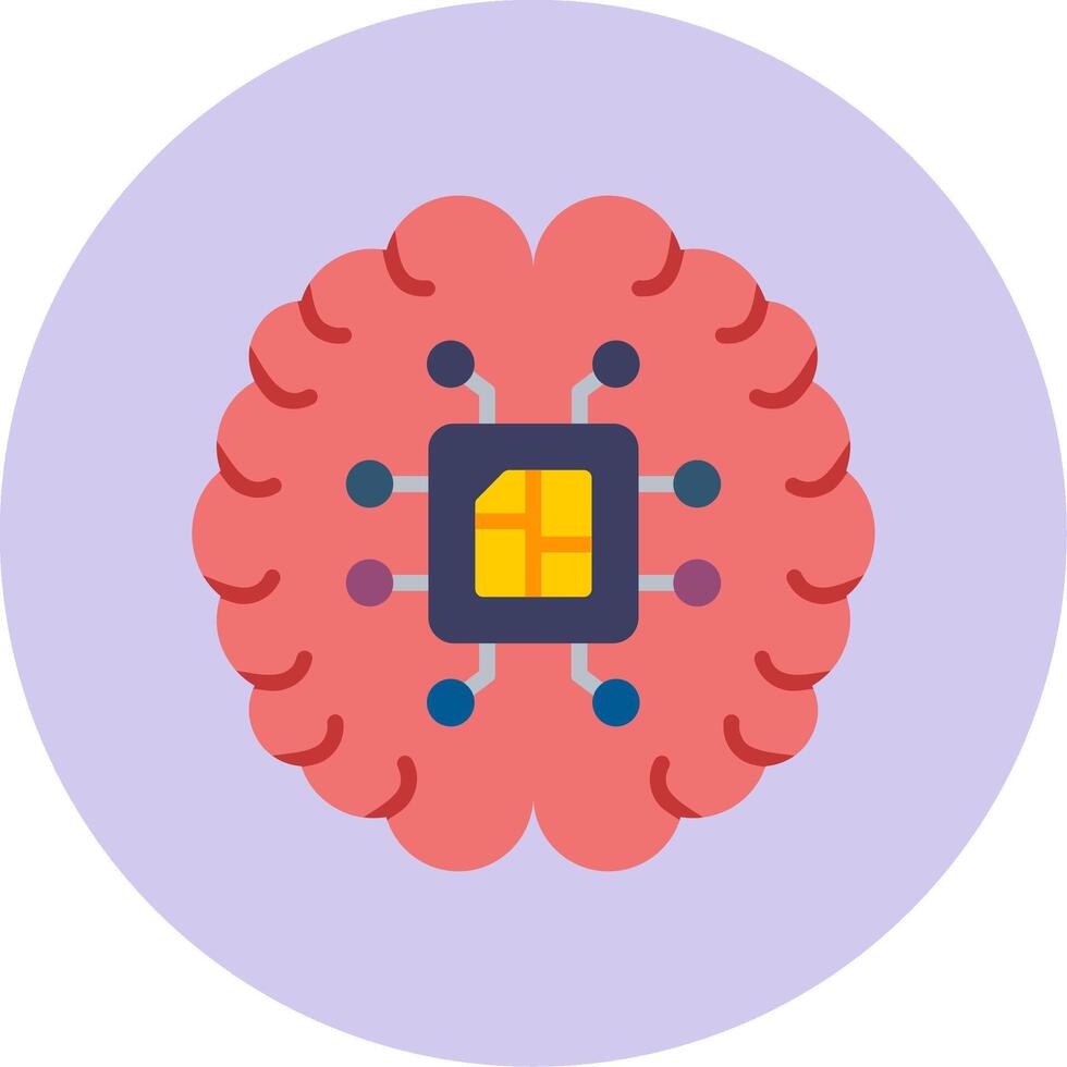 Artificial Intelligence Vector Icon