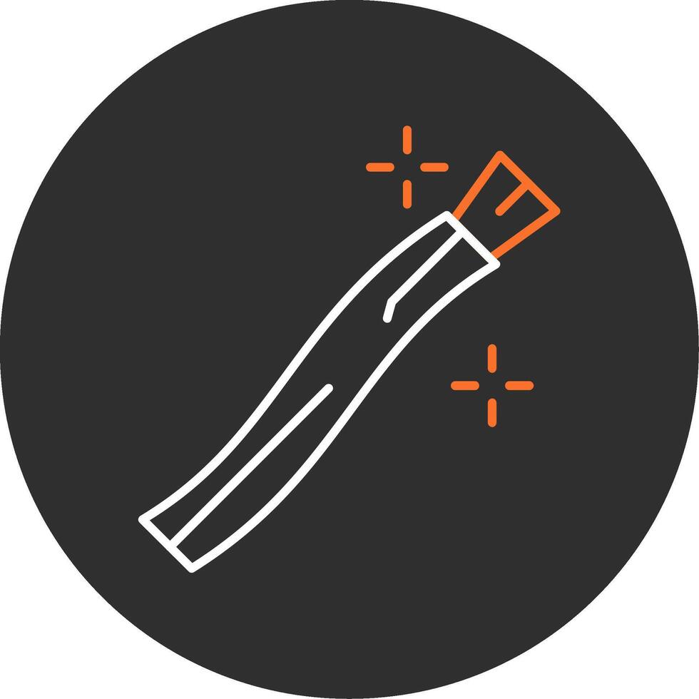 Miswak Blue Filled Icon vector