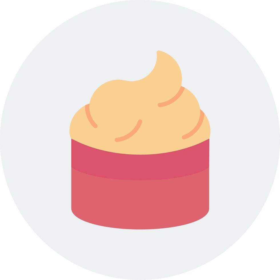 Cream Vector Icon