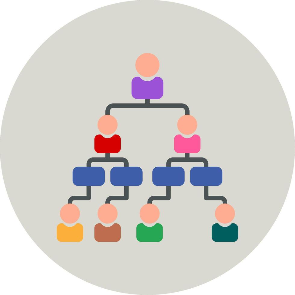 Hierarchy Vector Icon