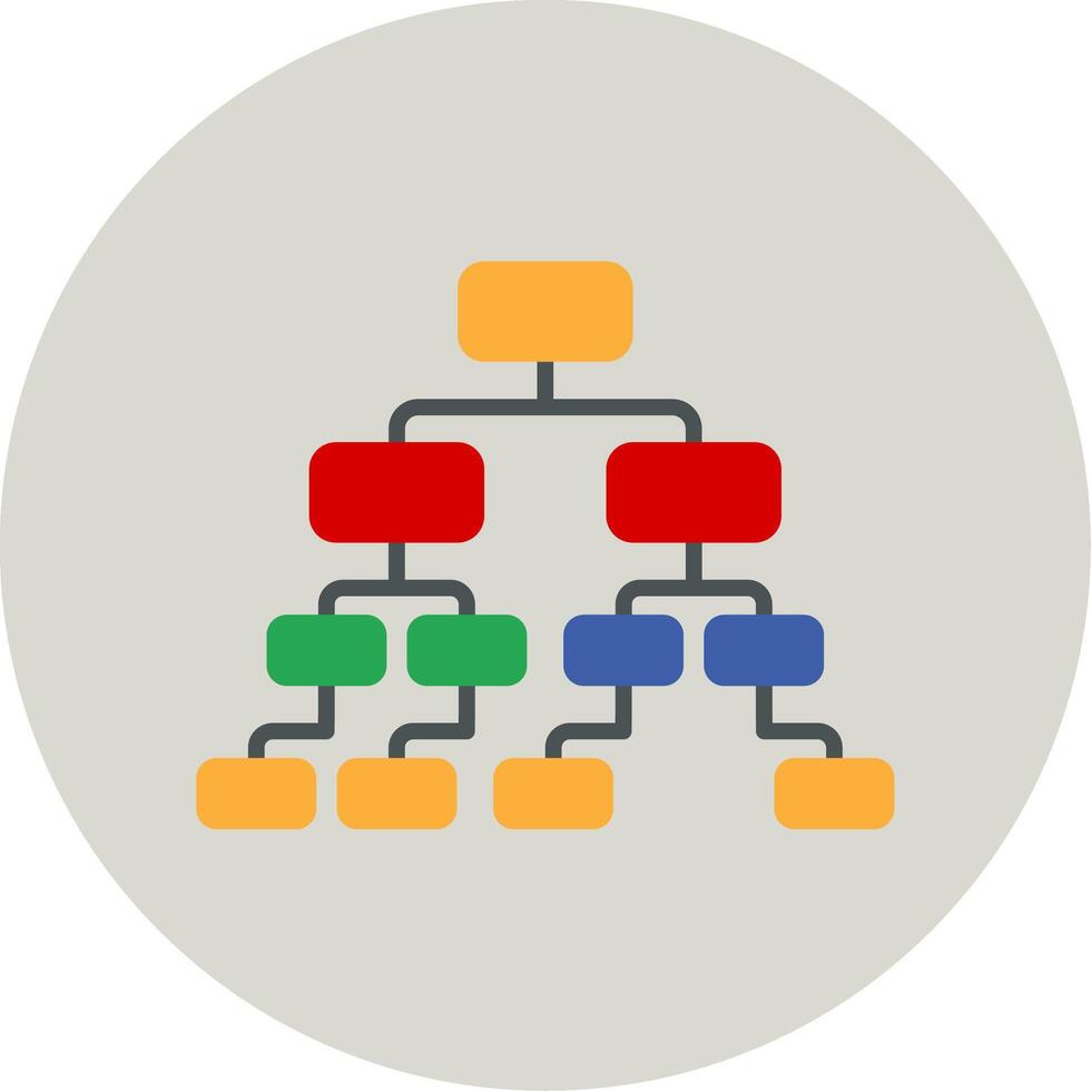 Hierarchy Vector Icon