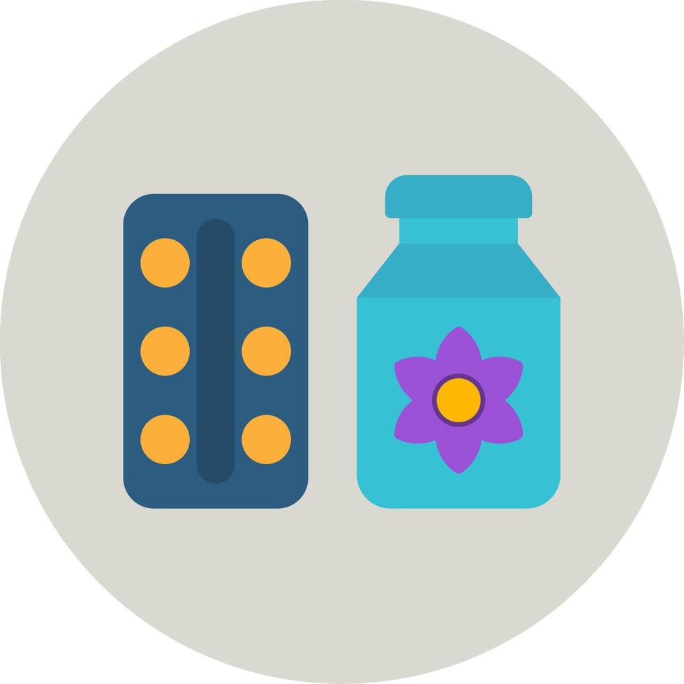 Phytotherapy Vector Icon