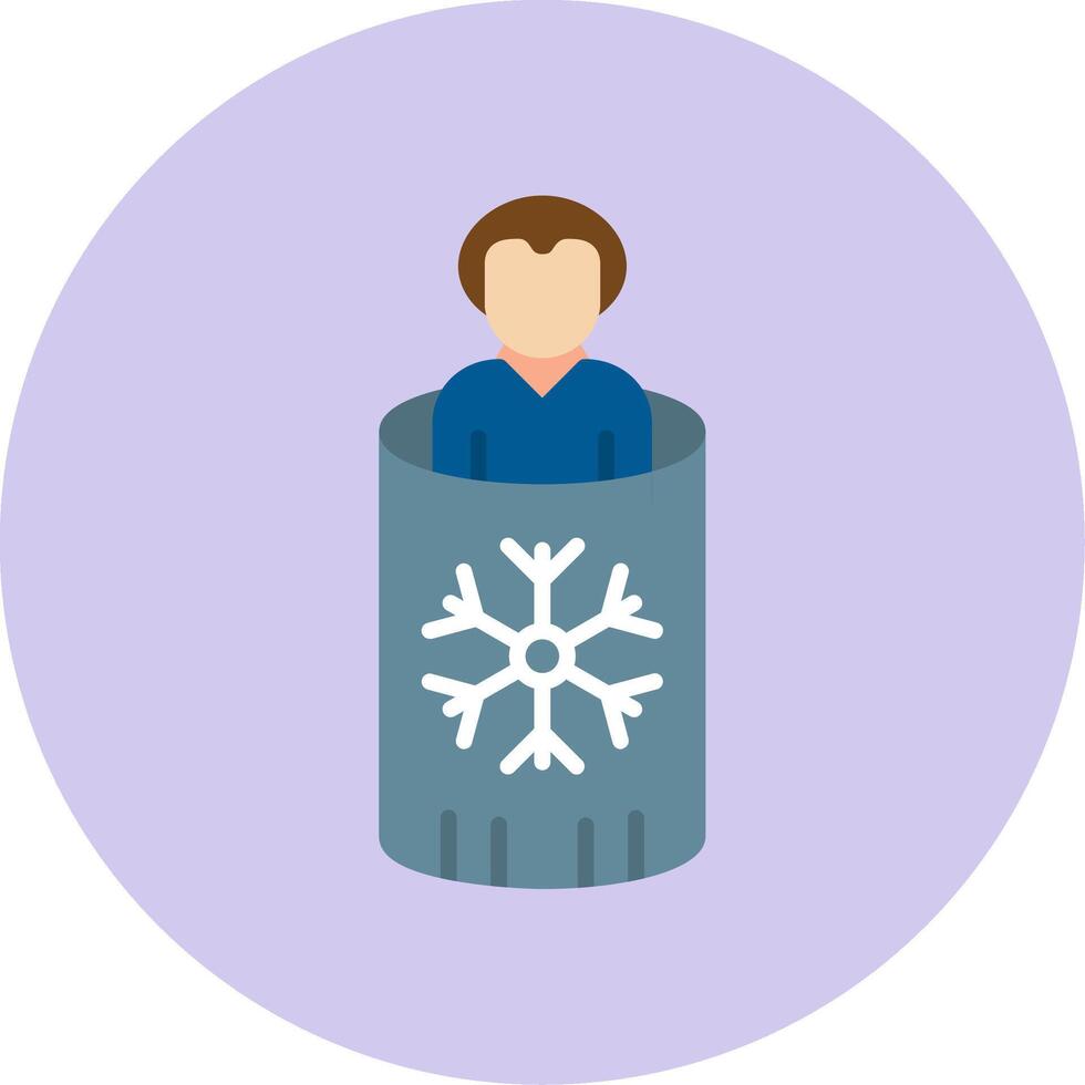 Cryotherapy Vector Icon