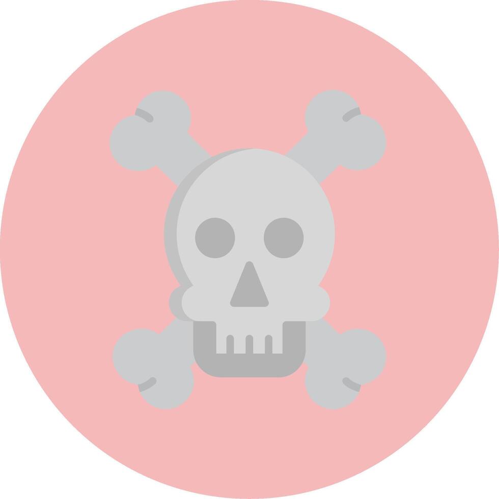 Skull And Bones Vector Icon