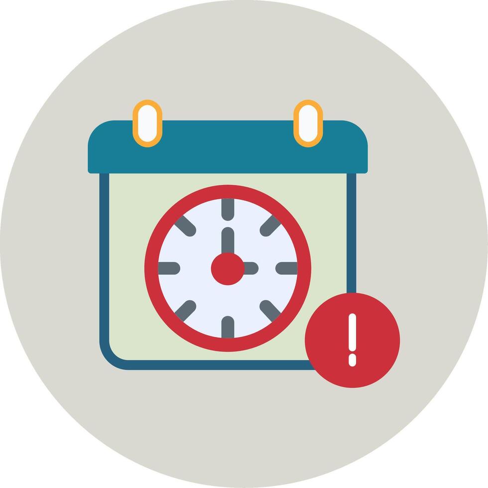 Deadline Vector Icon