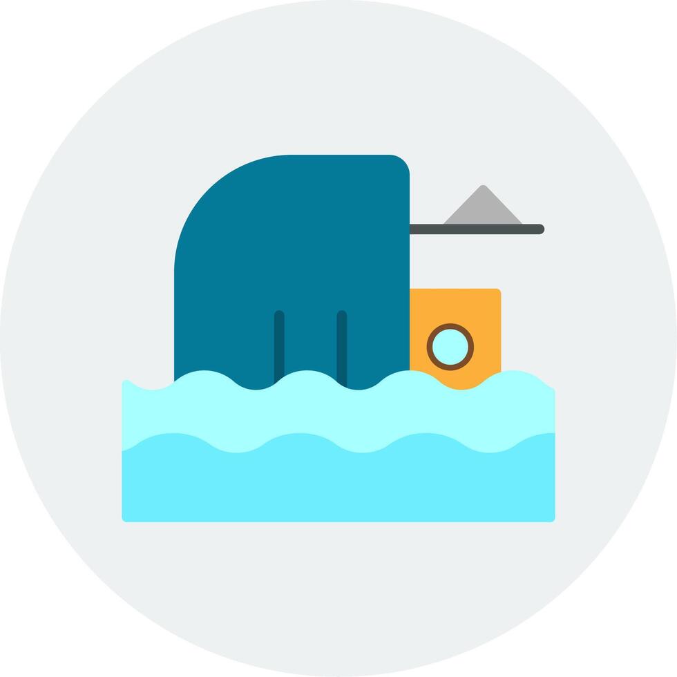 Shipwreck Vector Icon