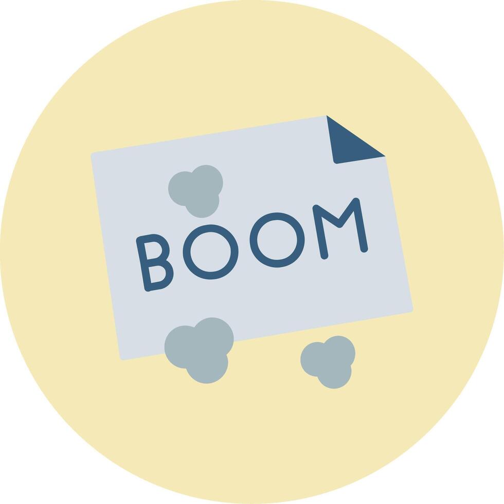 Boom Vector Icon