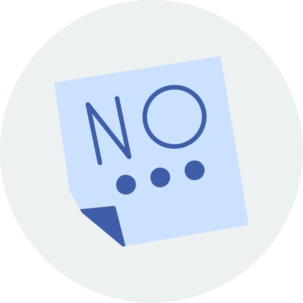 Say No Vector Icon