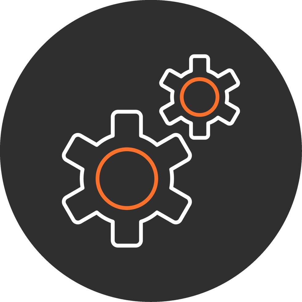 Automation Blue Filled Icon 37408138 Vector Art at Vecteezy