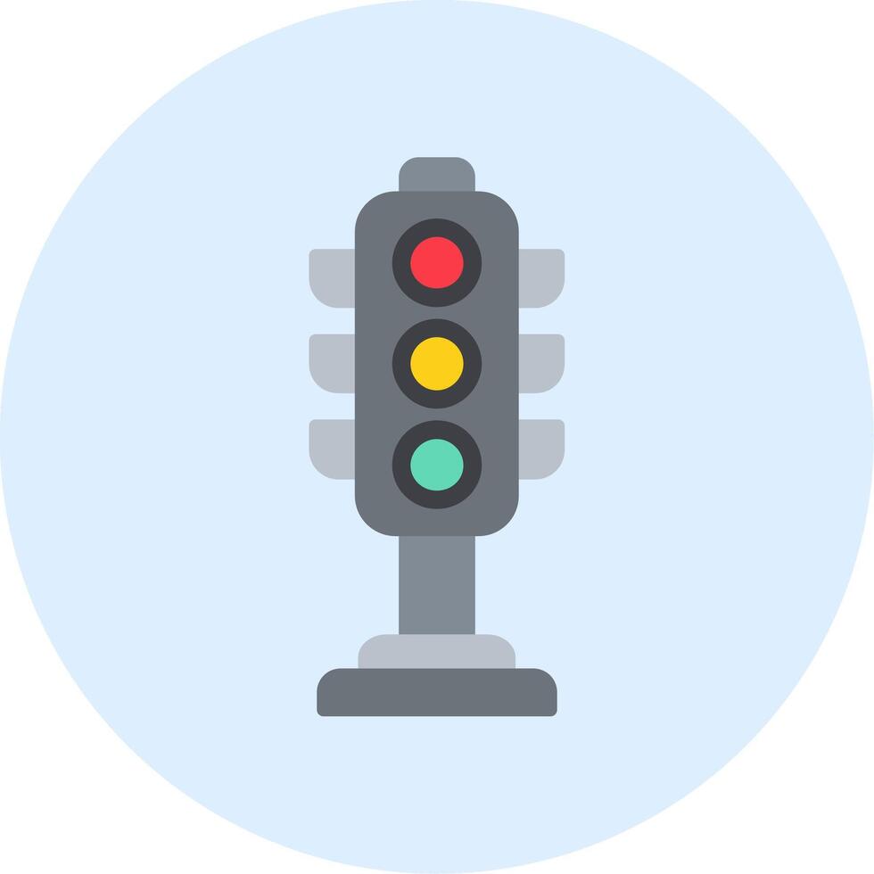 Traffic Light Vector Icon