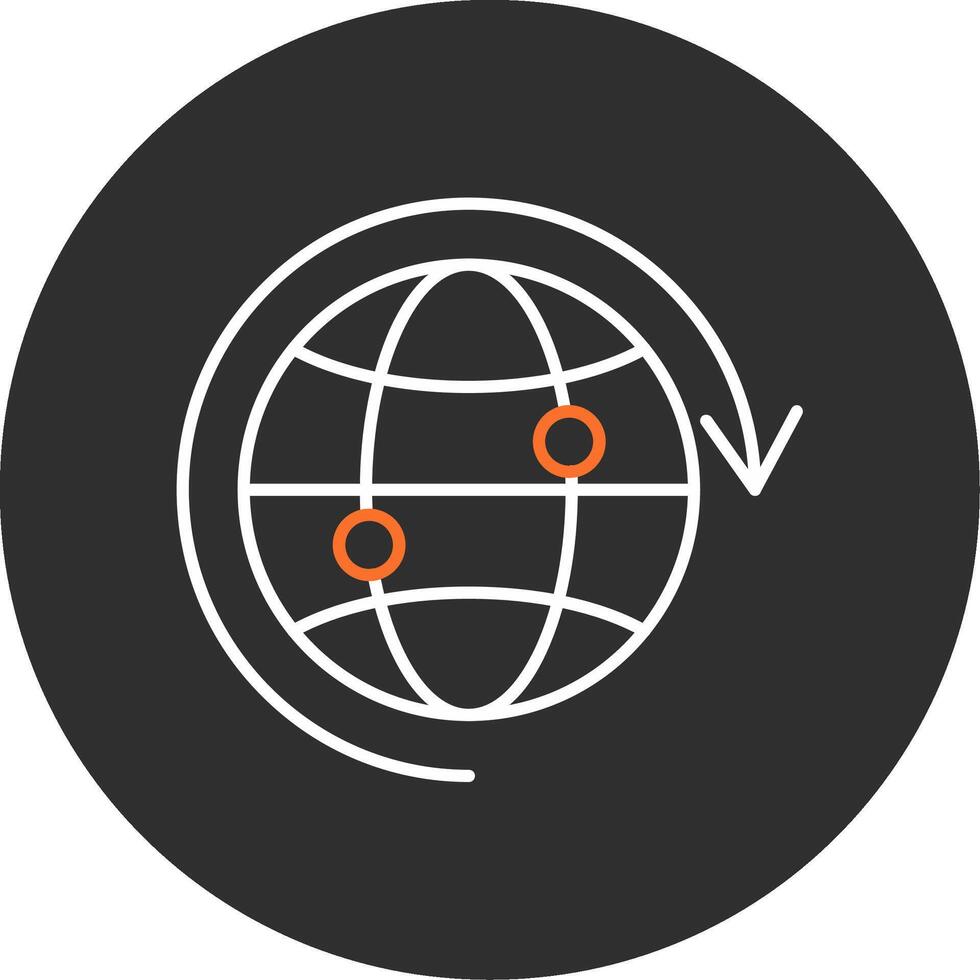 Internet Blue Filled Icon vector