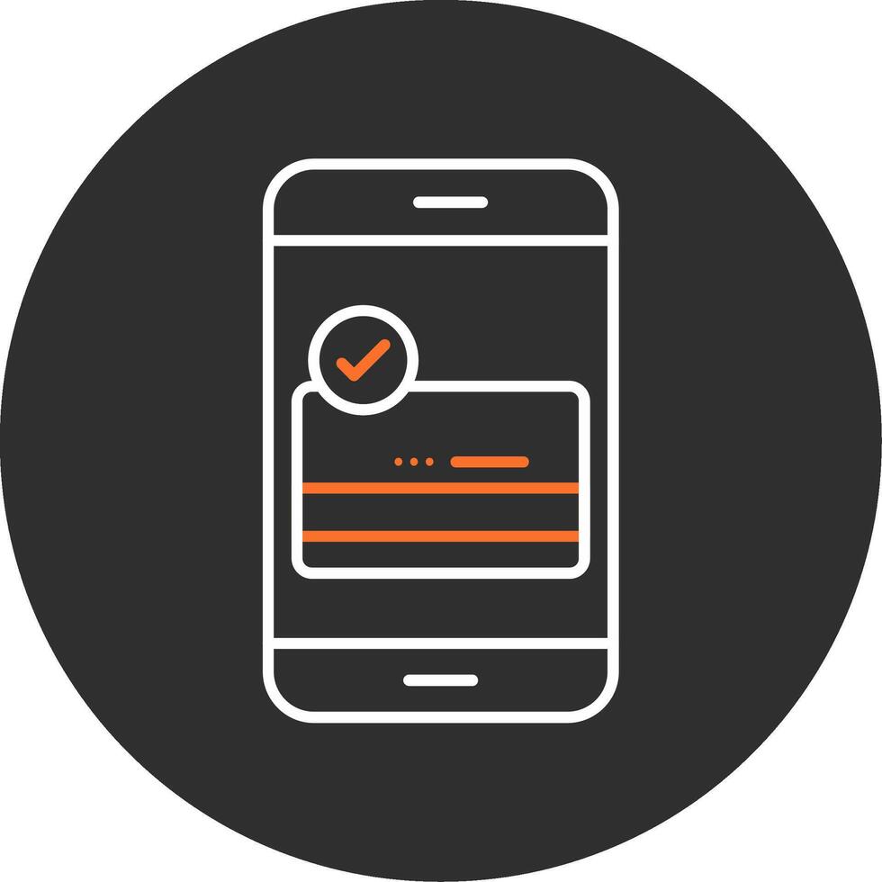 Payment Gateway Blue Filled Icon vector
