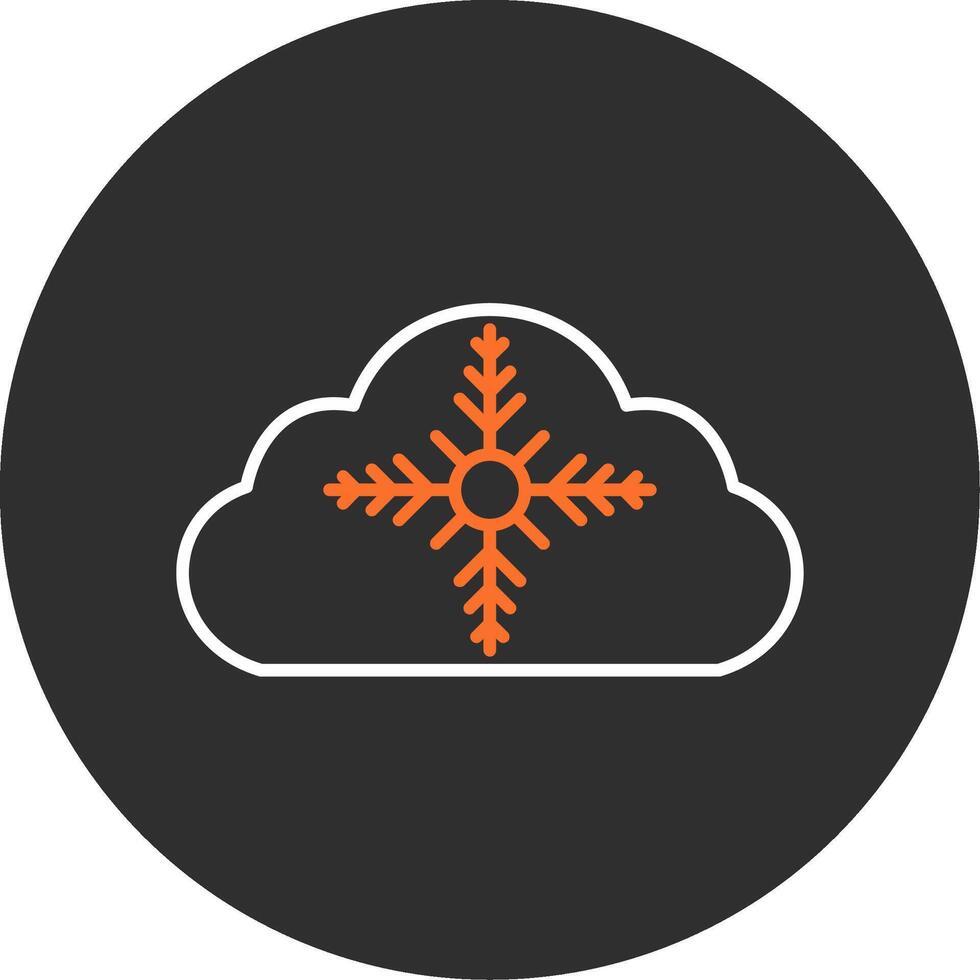 Weather Blue Filled Icon vector
