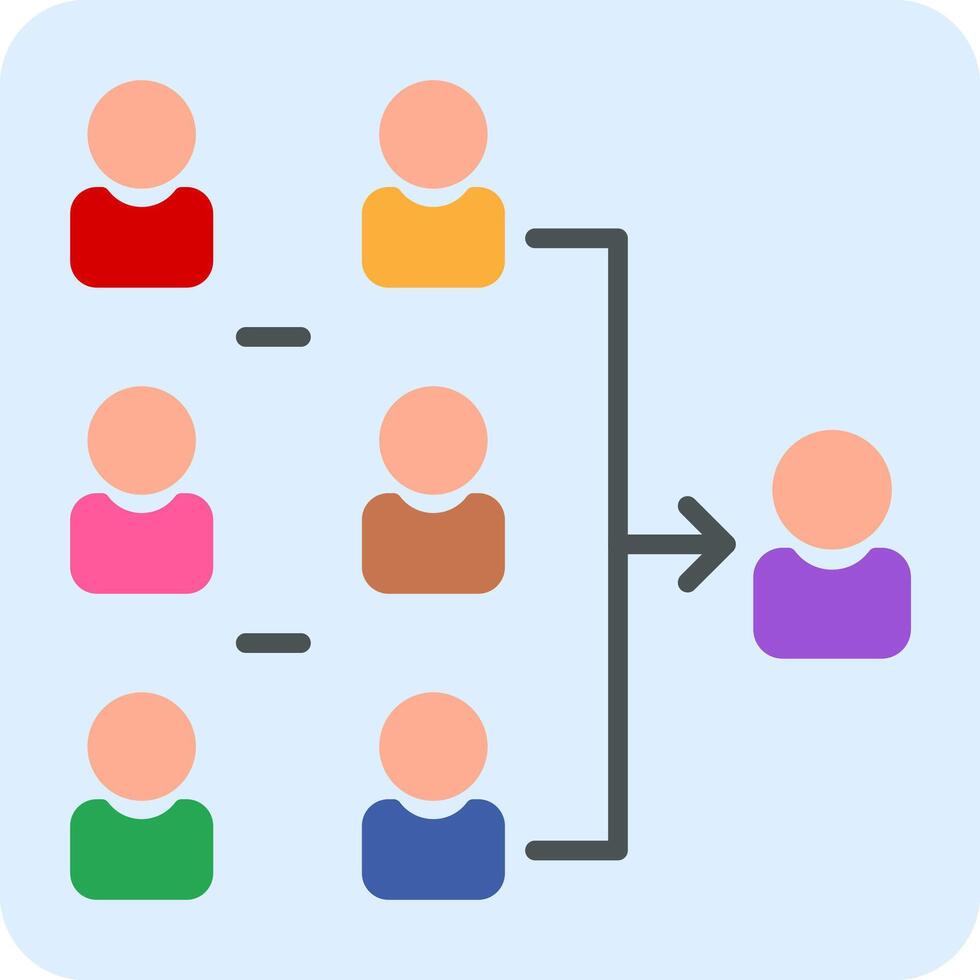 Hierarchy Vector Icon