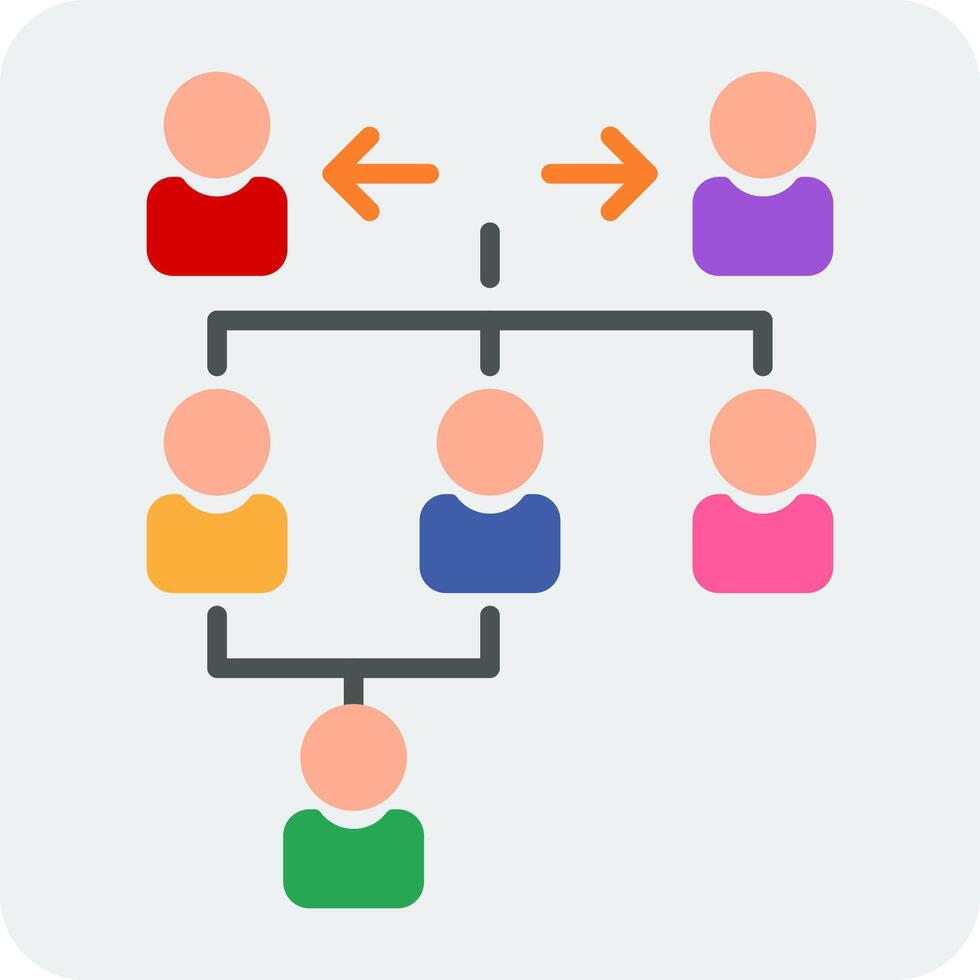 Hierarchy Vector Icon