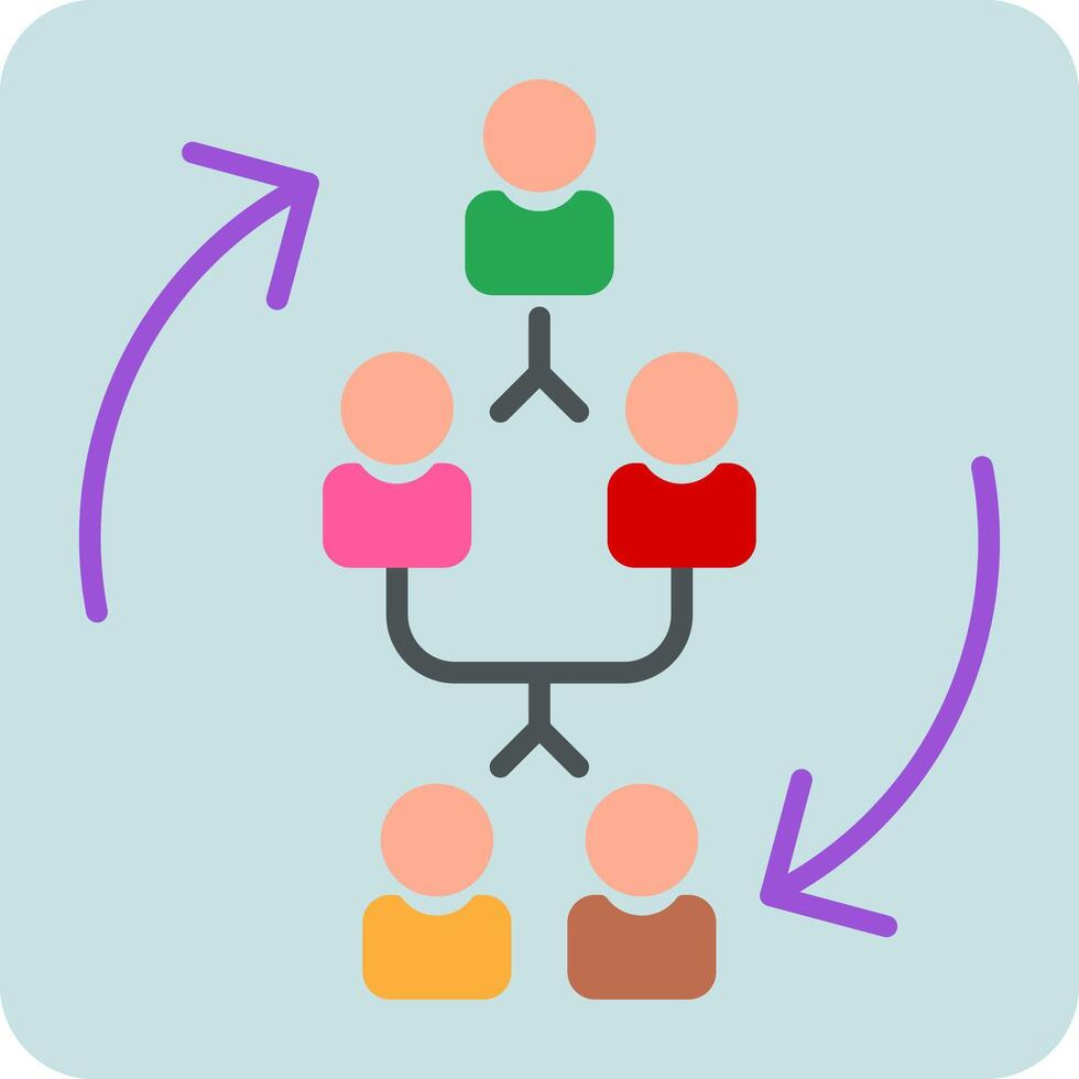 Hierarchy Vector Icon