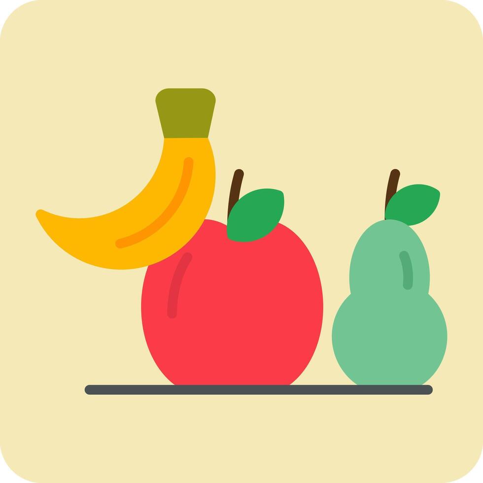 icono de vector de frutas