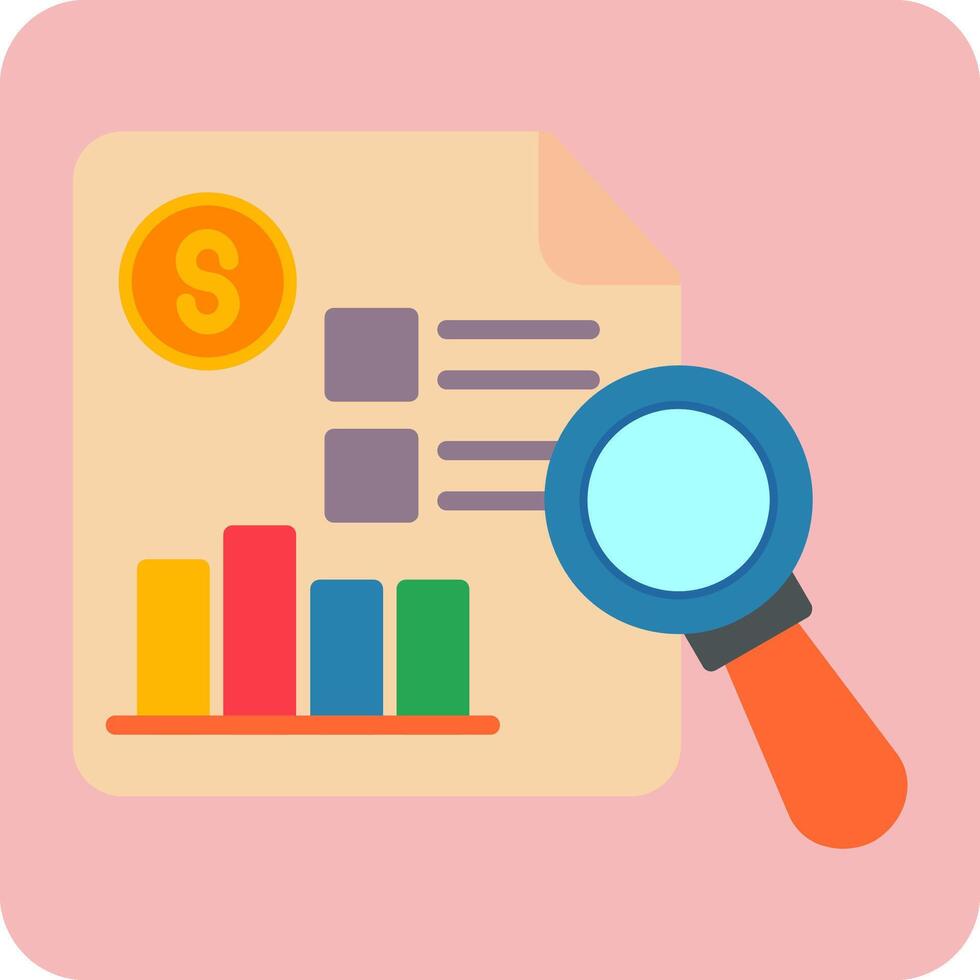 Market Research Vector Icon