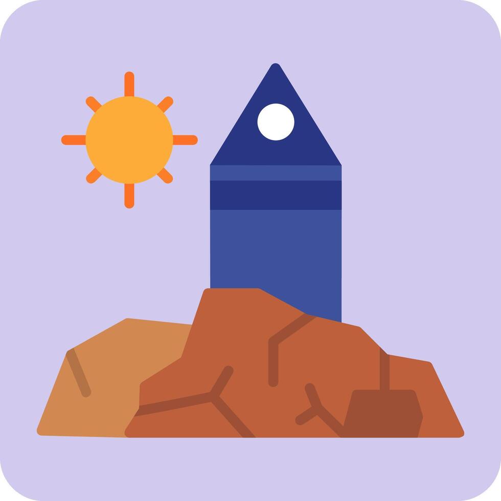 Mount Arafat Vector Icon