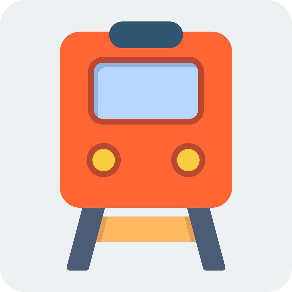 icono de vector de tren