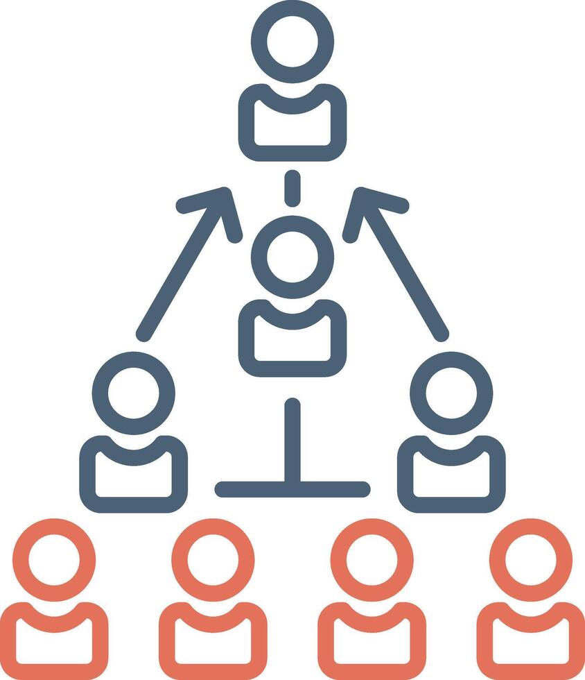 Hierarchy Vector Icon