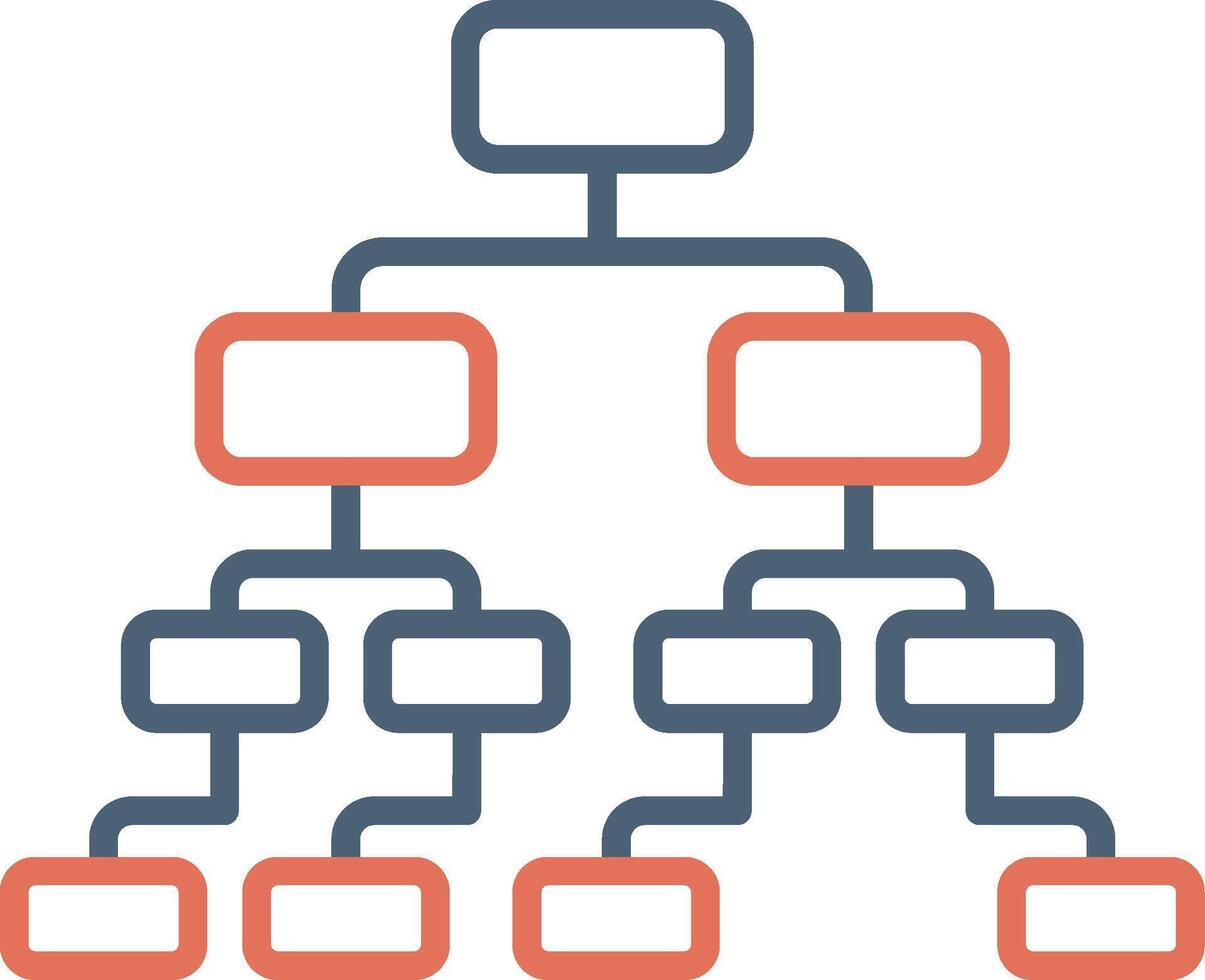 Hierarchy Vector Icon
