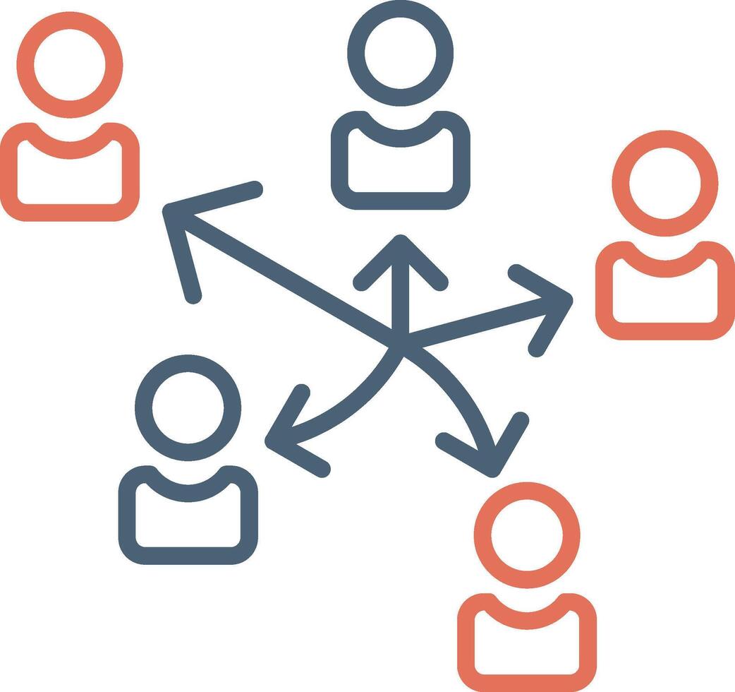 Hierarchy Vector Icon