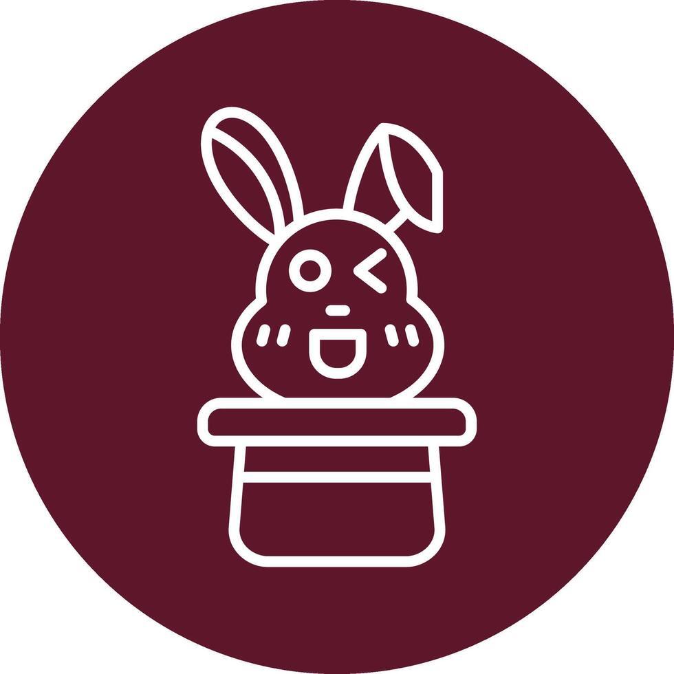 icono de vector de conejo