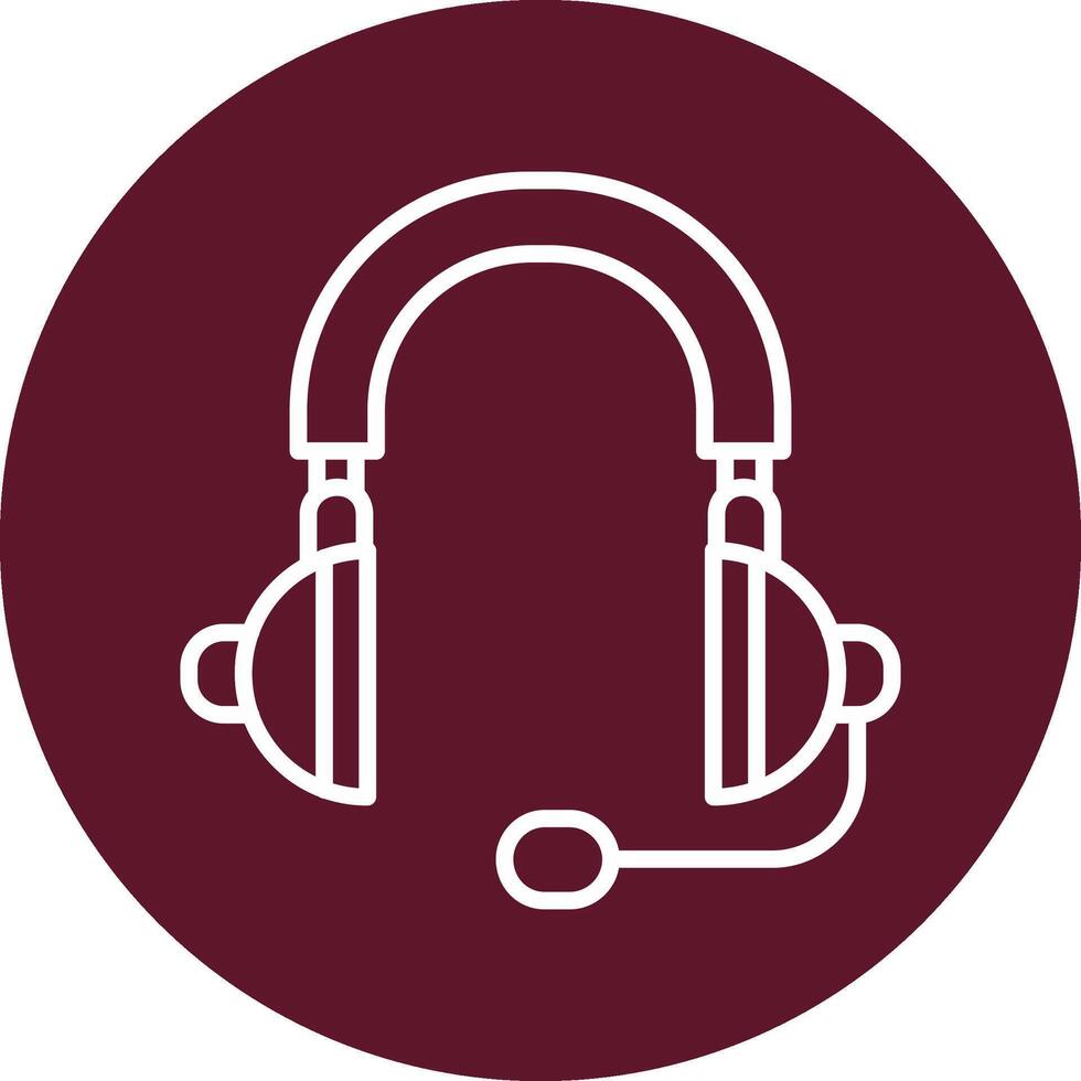 Headphones Vector Icon