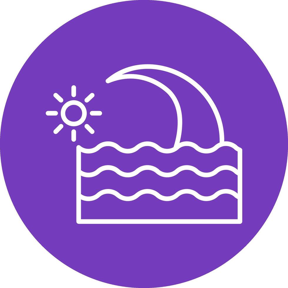 Wave Vector Icon