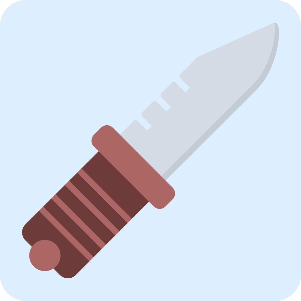 icono de vector de cuchillo