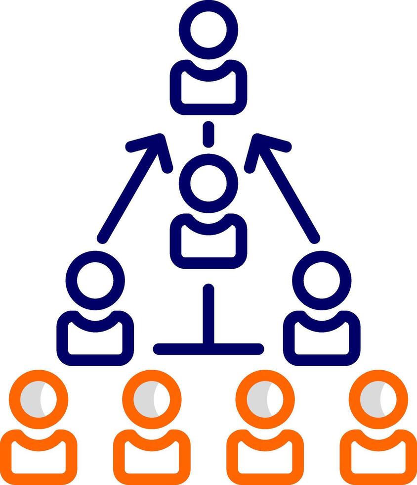Hierarchy Vector Icon