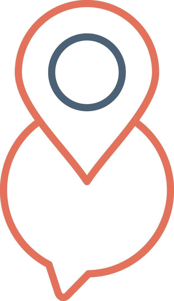 Chat Pin Vector Icon