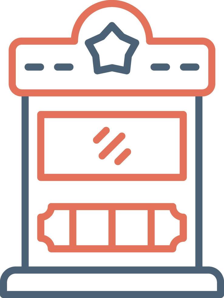 Ticket Box Vector Icon