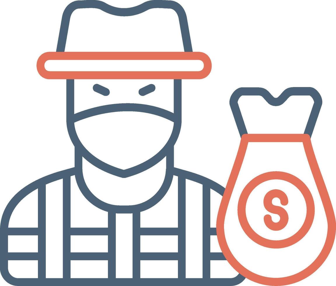 Robbery Vector Icon