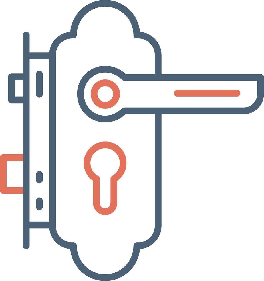 Doorlock Vector Icon