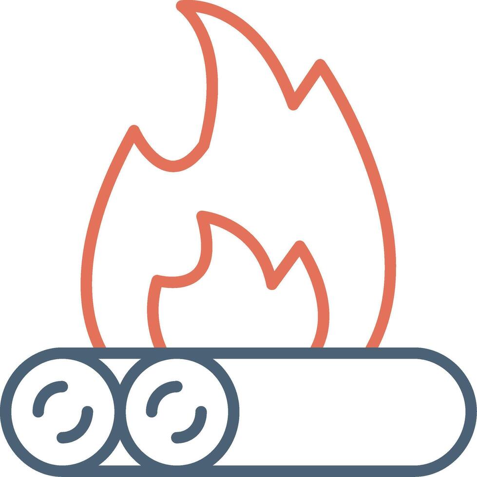 Campfire Vector Icon