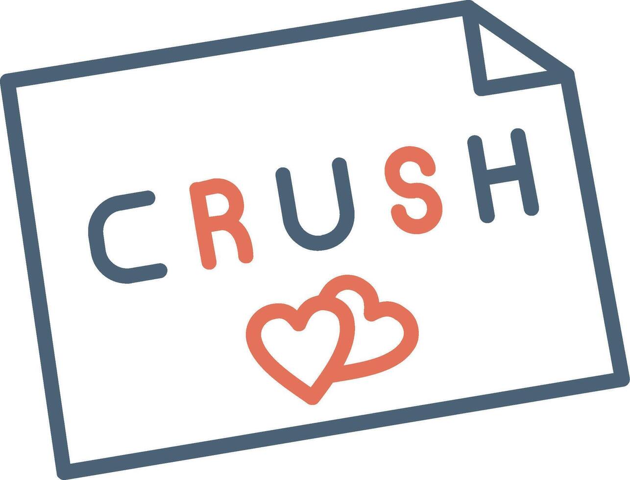 Crush Vector Icon