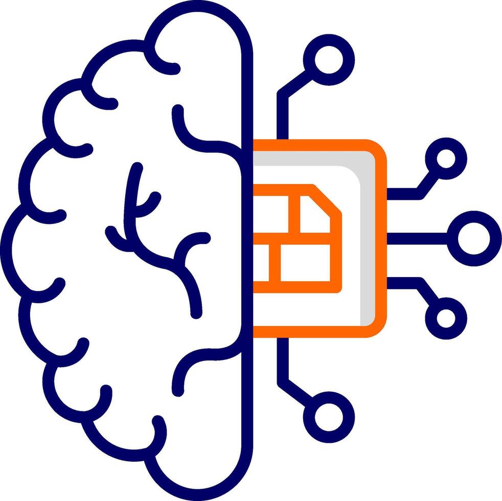 Artificial Intelligence Vector Icon
