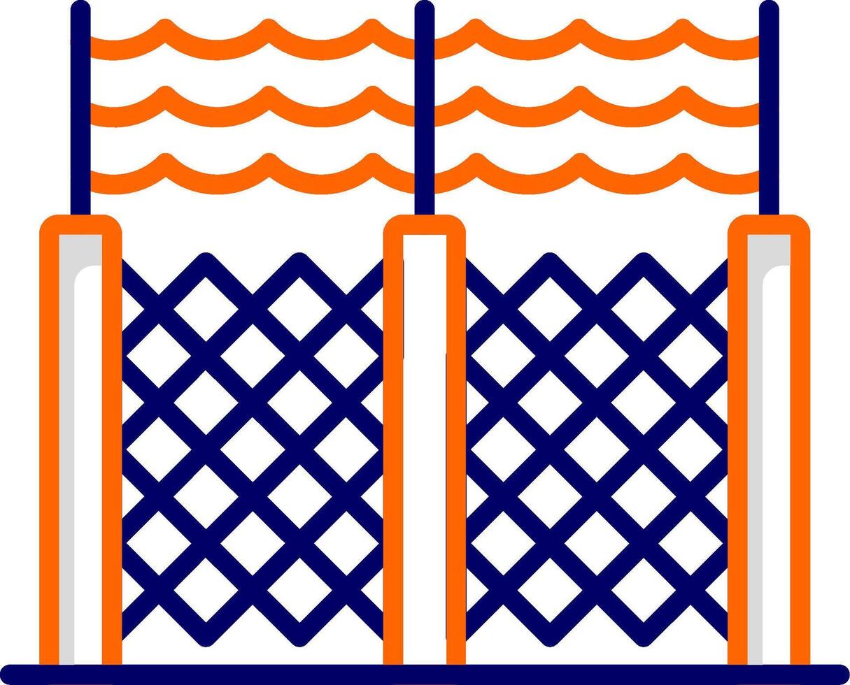 Barbed Wire Vector Icon