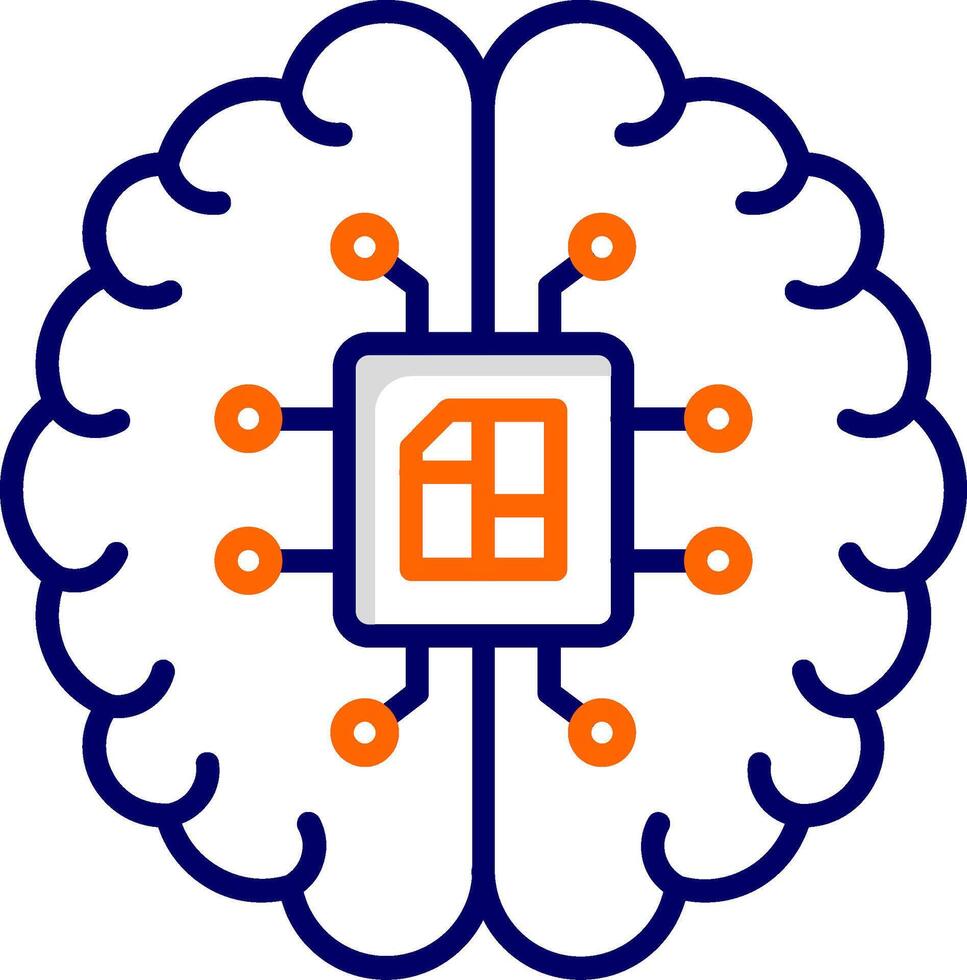 Artificial Intelligence Vector Icon