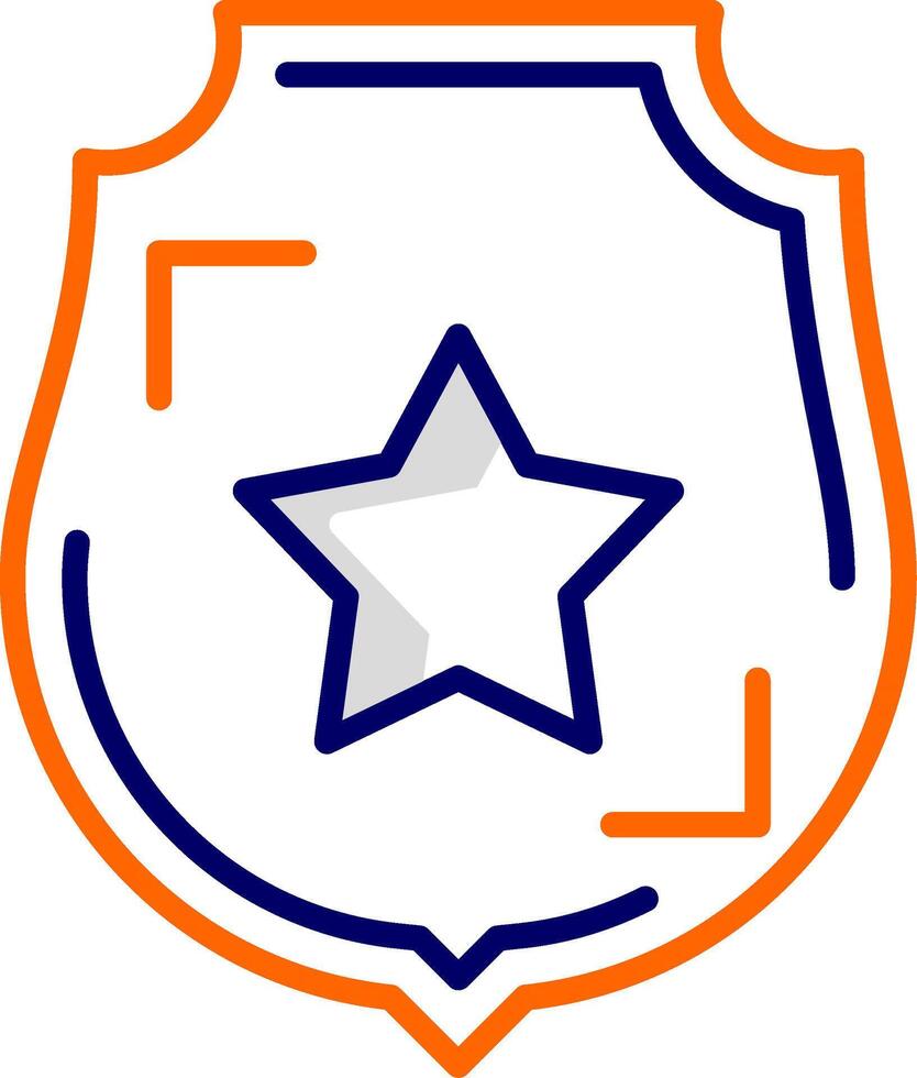 insignias vector icono