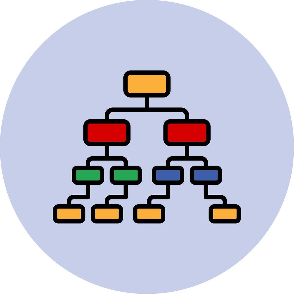 Hierarchy Vector Icon