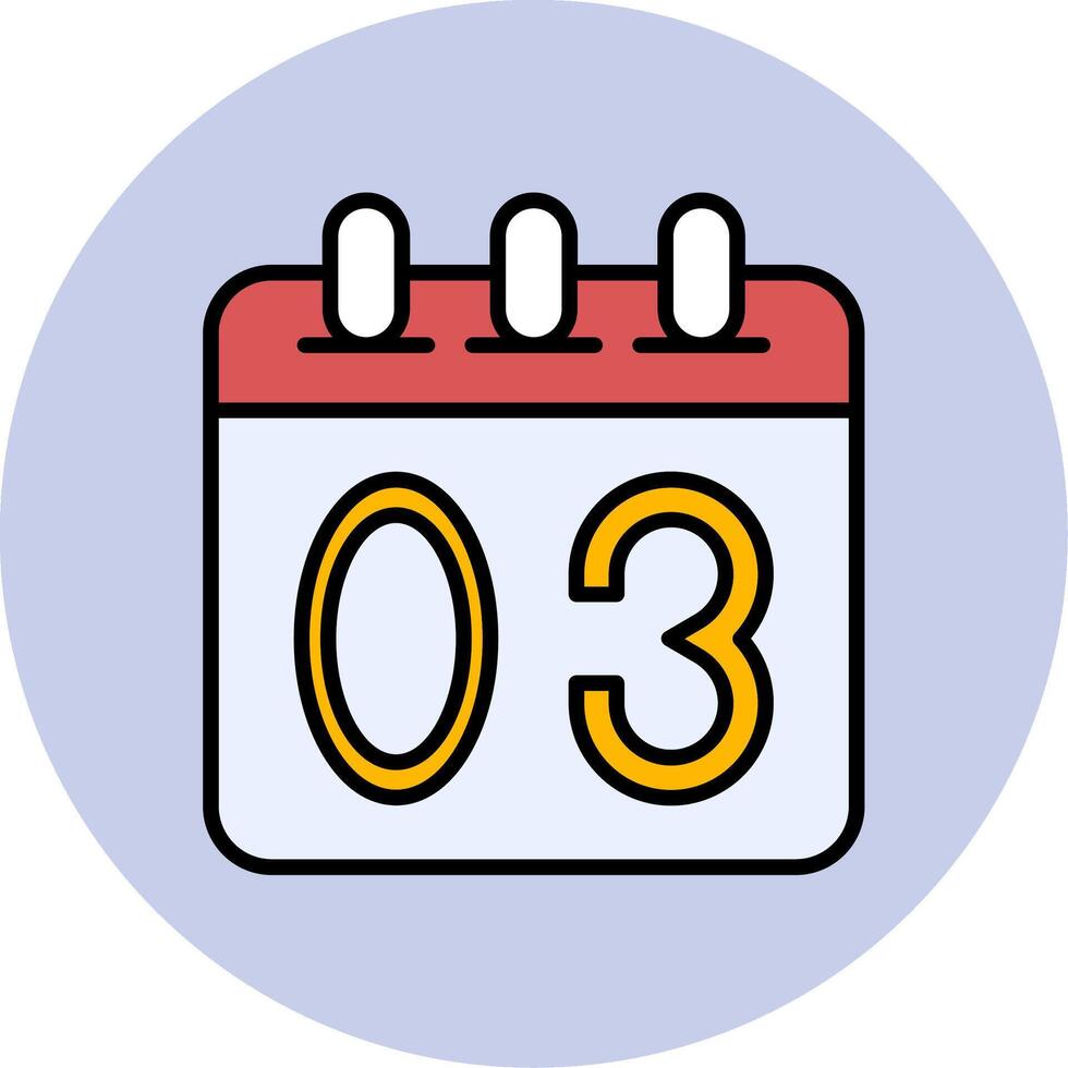 icono de vector de calendario