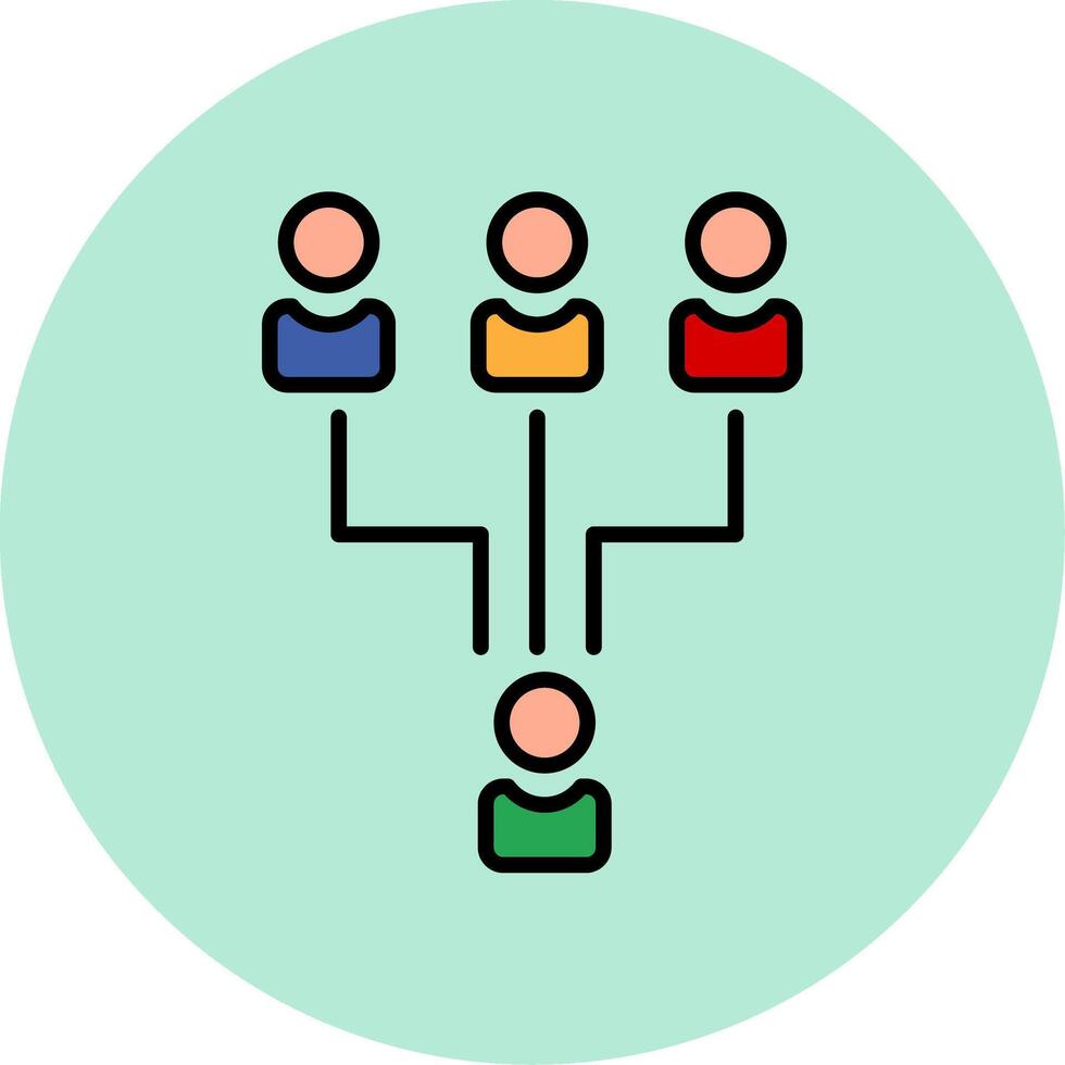 Hierarchy Vector Icon