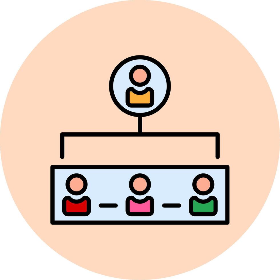 Hierarchy Vector Icon